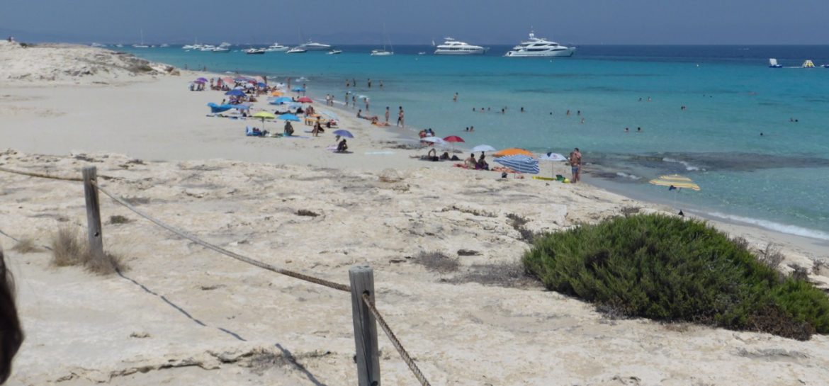 Stilecht mit dem Mehari über Formentera